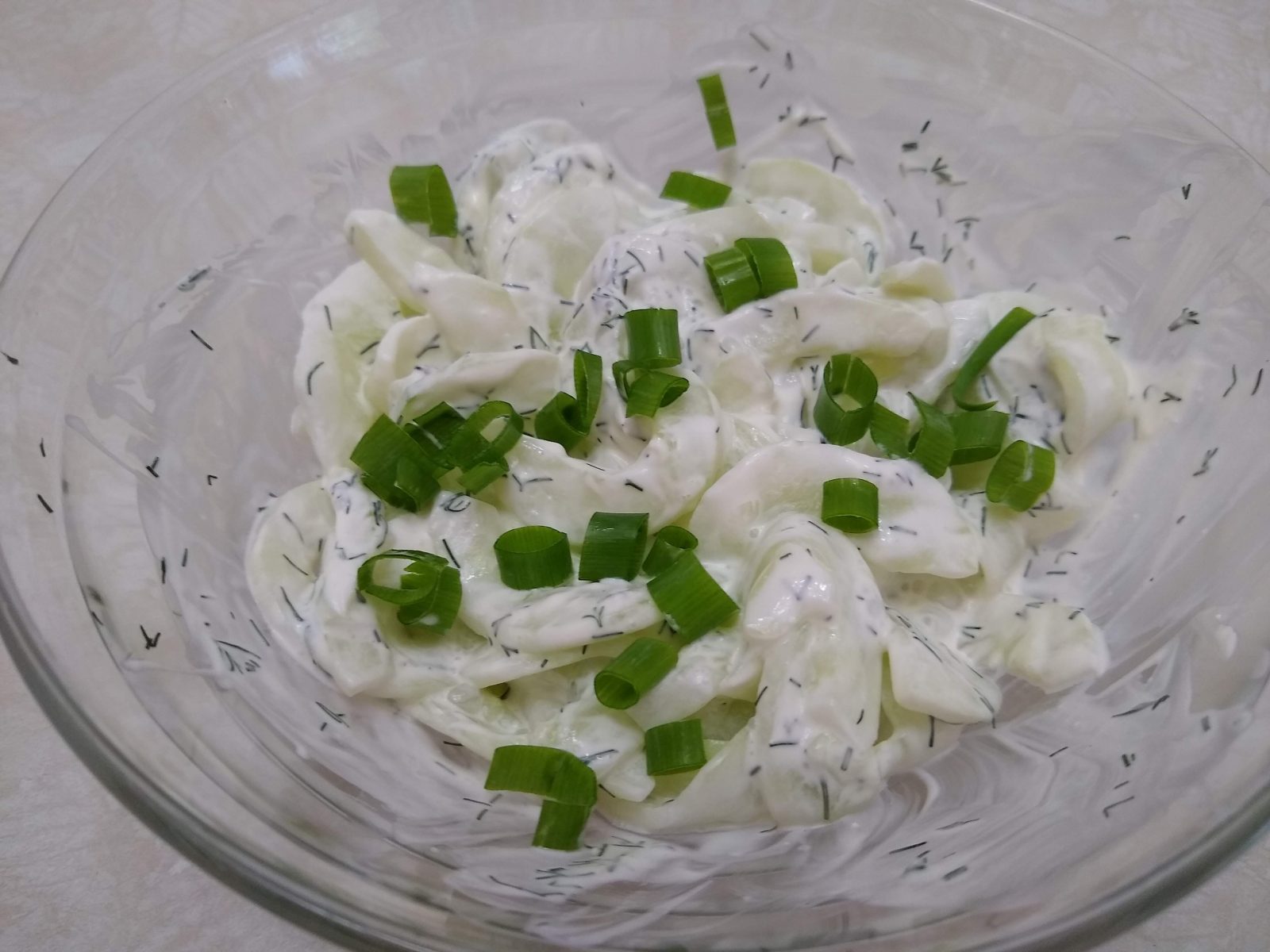 Cucumbers in Sour Cream Laurie’s Healthy Cooking